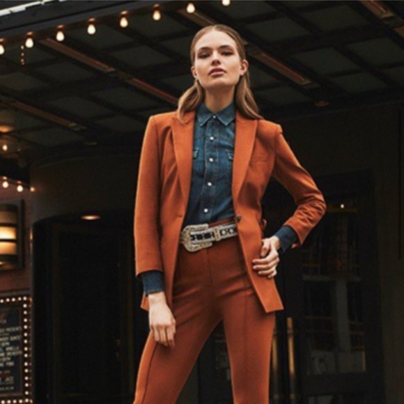 NWT Veronica Beard Athens Dickey Jacket Blazer Clay Size 6 - Picture 2 of 14